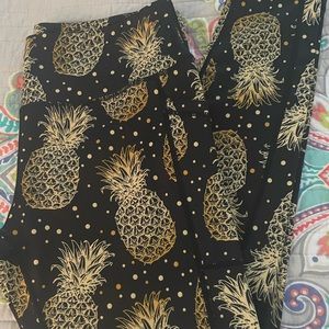Constantly Varied new pineapple workout tights, xl